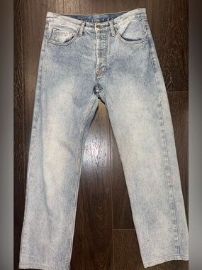 Brandy Melville / John Galt low rise straight/baggy fit jeans | M